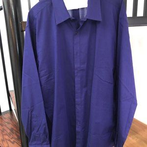 Geoffrey Beene Comfort Stretch Dress Shirt Fitted